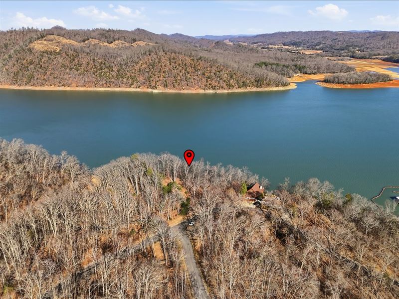 Cherokee Lakefront Lot in Chelaque : Mooresburg : Hawkins County : Tennessee