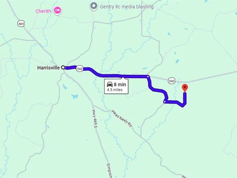 58 Acres in Simpson County in Harri : Harrisville : Simpson County : Mississippi