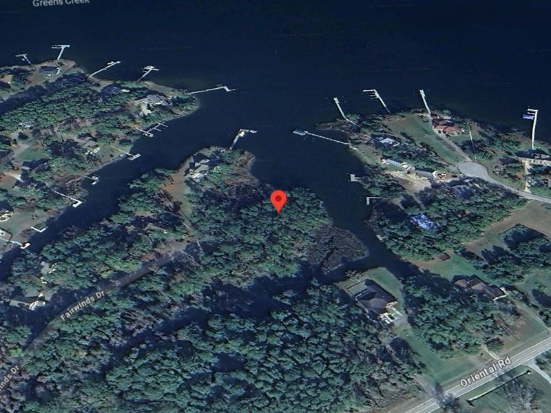 Waterfront, No HOA in Oriental, NC : Oriental : Pamlico County : North Carolina