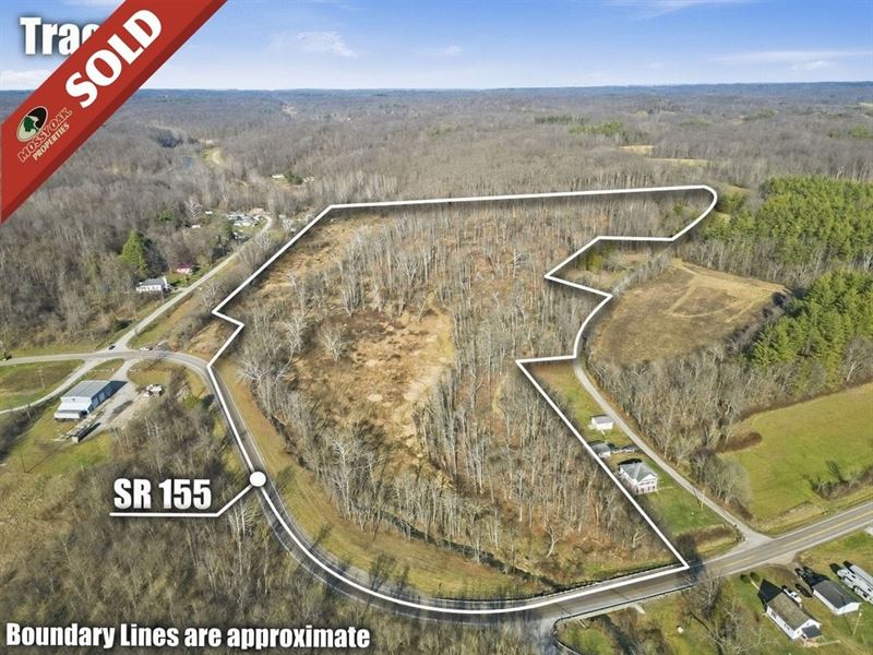 St Rt 155, 42 Acres : Corning : Perry County : Ohio