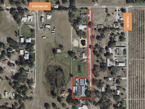3.25 Acres 29,000 SF Greenhouses : Haines City : Polk County : Florida