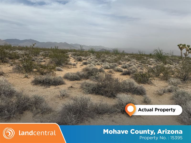 1.17 Acre in AZ Close to Big City : Mohave : Mohave County : Arizona