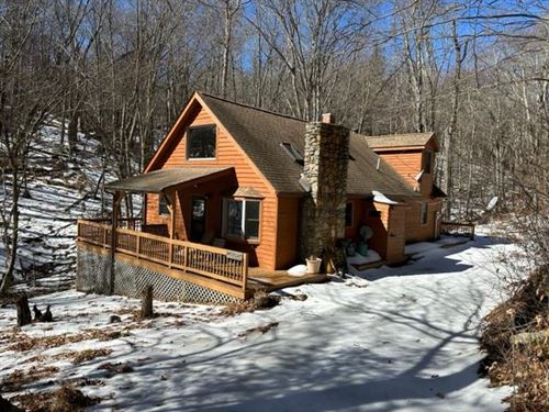 Cabin on Mountain Stream : Independence : Grayson County : Virginia