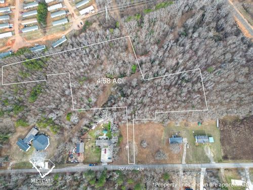 4.58 Acre Homesite in Greenville : Greenville : South Carolina