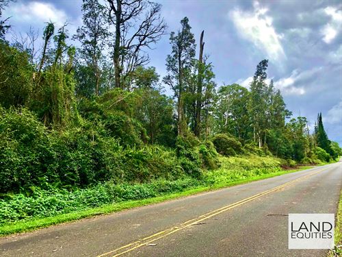 1 Acre Lot 10 Minutes To The Beach : Pahoa : Hawaii County : Hawaii