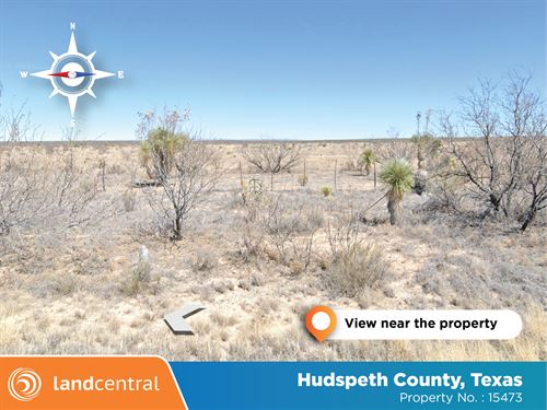 10.32 Sprawling Potential in The TX : Hudspeth : Texas