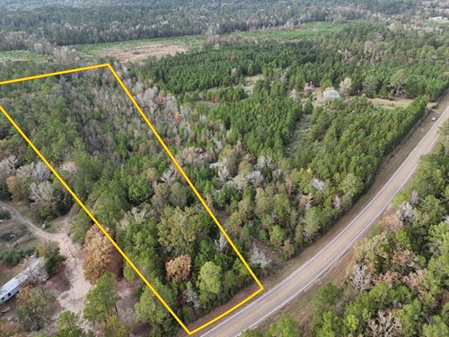6.64Ac Unrestricted, Rv/Mobile OK : Livingston : Polk County : Texas