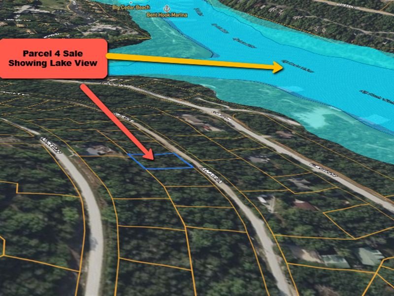 Lake View Parcel Awaits : Ridgedale : Taney County : Missouri