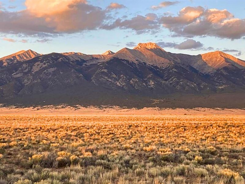 4.5 Acres + Mountain Views $99/Mo : Blanca : Costilla County : Colorado