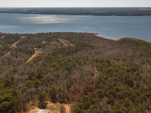 .27 Acre Lakefront Community Lot : Avinger : Marion County : Texas