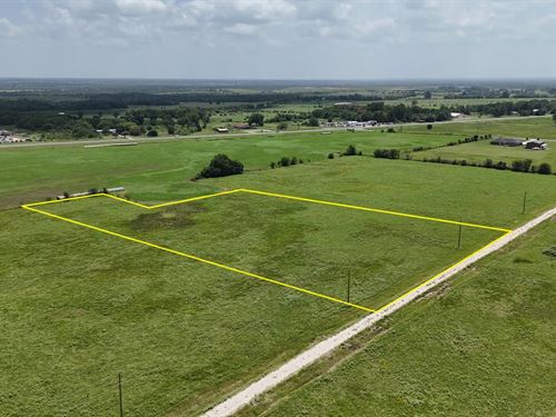 3.3Ac No HOA, Rvs OK, Ag Exempt : Mexia : Limestone County : Texas