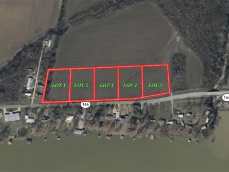 Five 1.54 Acre Lots in Chicot Count : Lake Village : Chicot County : Arkansas