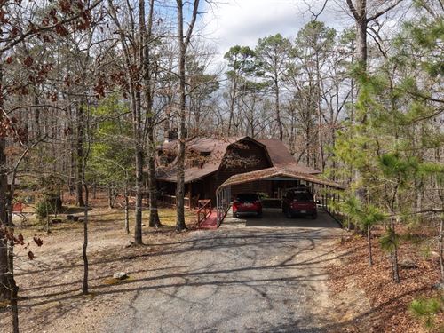 A Home on 4.54 Acres in Polk County : Vandervoort : Polk County : Arkansas
