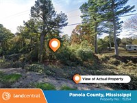 .48 Acre Down The Road From Lake : Pope : Panola County : Mississippi