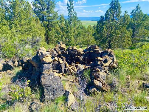 Tablelands Lot with Mountain Views : Sprague River : Klamath County : Oregon