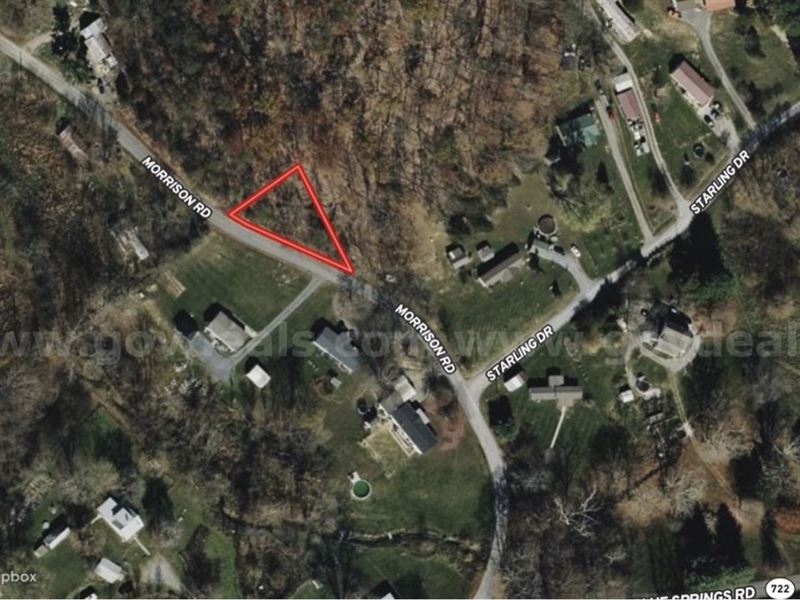 Road Frontage Residential Area : Meadow View : Washington County : Virginia