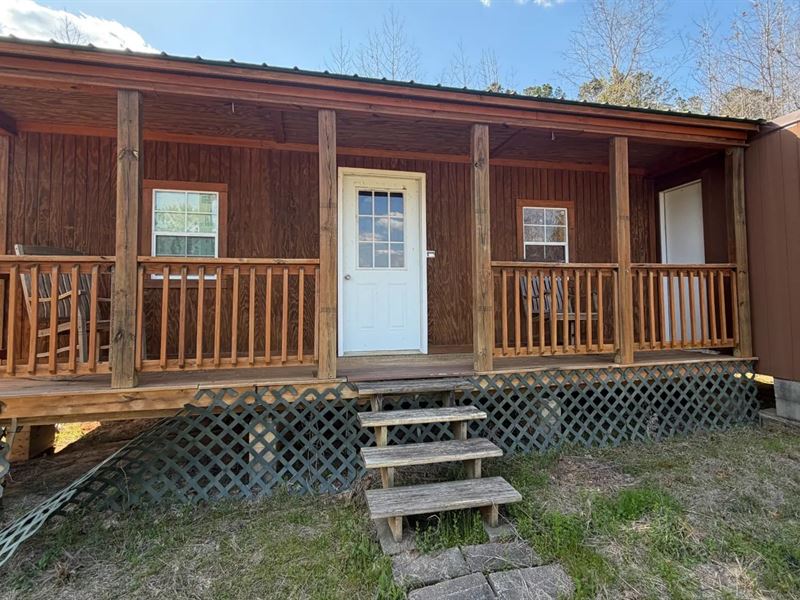 80 Acres with a Cabin in Lauderdale : Meridian : Lauderdale County : Mississippi