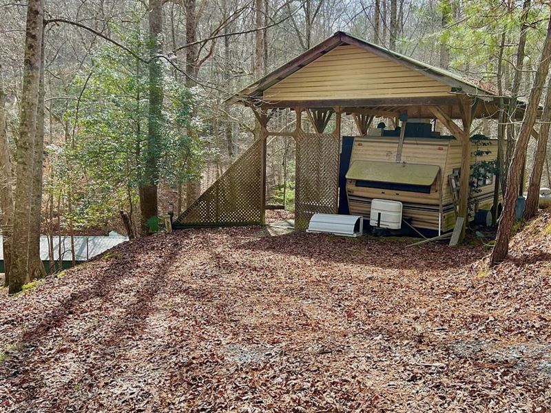 RV Lot Near River : Ellijay : Gilmer County : Georgia