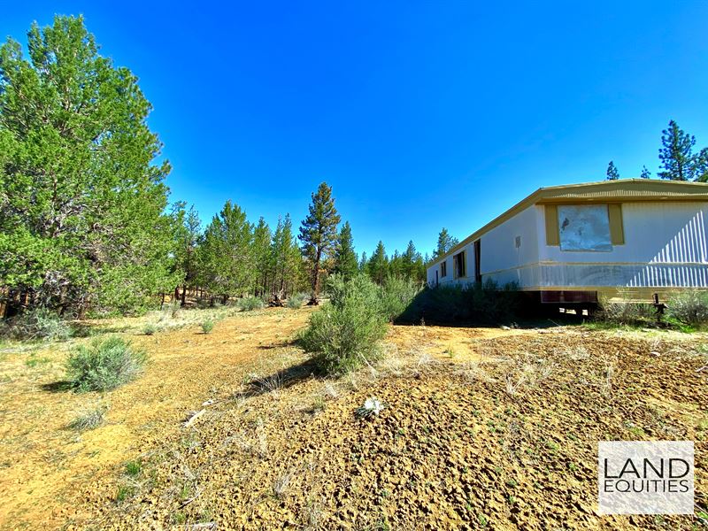 Power, Mobile Home, & d4 Cat Dozer : Sprague River : Klamath County : Oregon