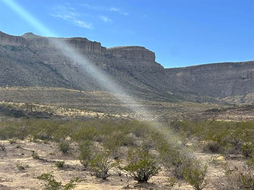 No Zoning in Texas, 30 Acre Ranch : Van Horn : Culberson County : Texas