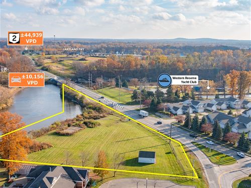 4.46 Acre Parcel Cleveland Msa : Fairport Harbor : Lake County : Ohio