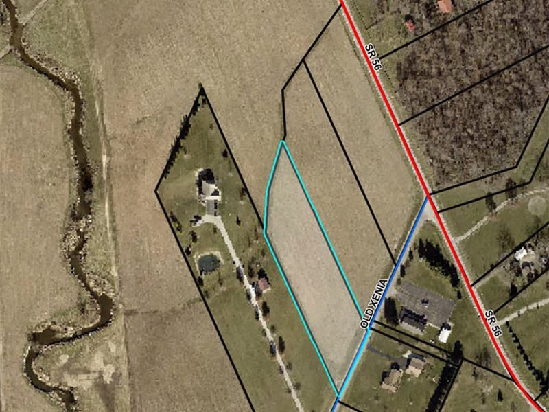 2.448 Ac. Madison Co. Building Lot : London : Madison County : Ohio