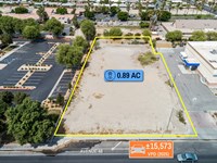Reit Sale, 0.89 Acre Parcel : Indio : Riverside County : California
