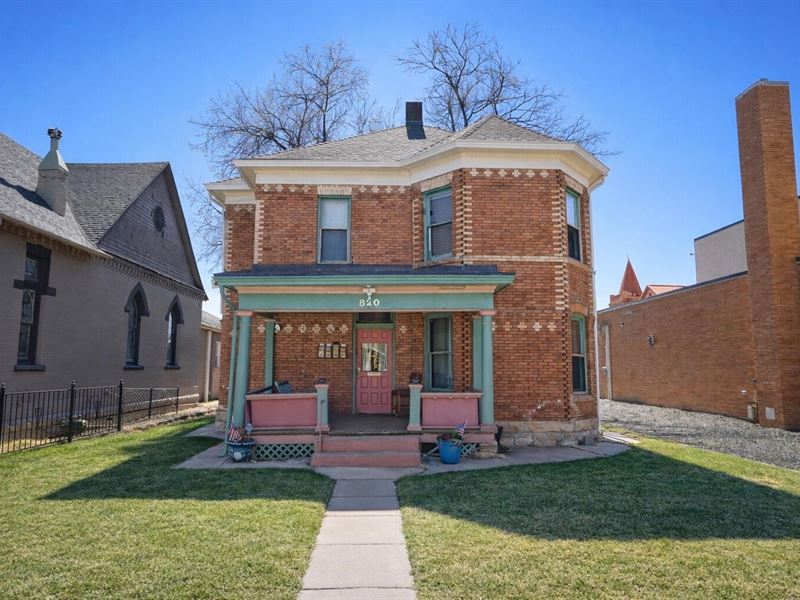Victorian-Style Four-Unit Property : Canon City : Fremont County : Colorado
