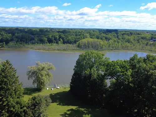 West Bloomfield Private Lake Estate : Orchard Lake : Oakland County : Michigan