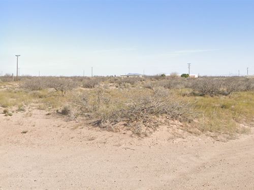 Prime Corner Lot with Electric : Deming : Luna County : New Mexico