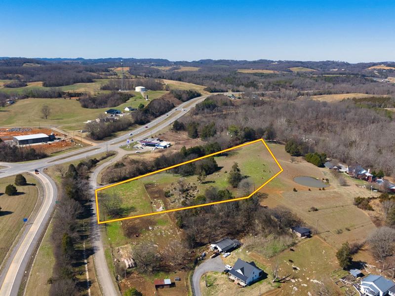 5+ Acre Corner Lot in Morristown TN : Morristown : Hamblen County : Tennessee