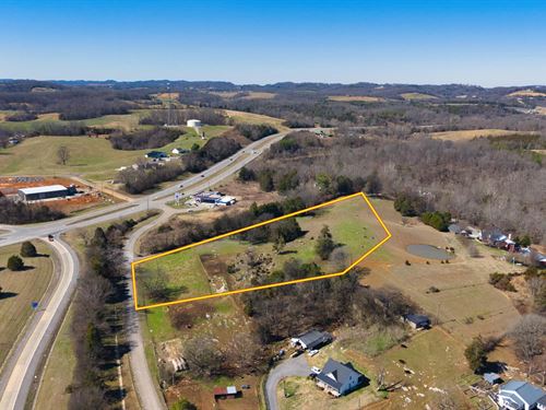 5+ Acre Corner Lot in Morristown TN : Morristown : Hamblen County : Tennessee