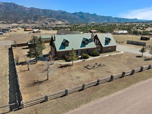 4088 Sqft Log Home : Howard : Chaffee County : Colorado