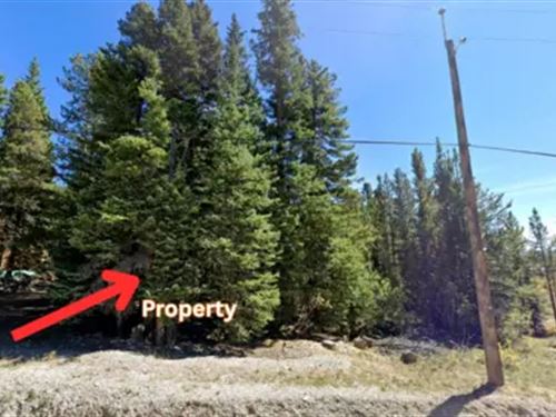 .35 Acres Cabin Lot Near Lake : Idaho Springs : Clear Creek County : Colorado