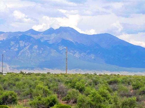 1.12 Acres Beautiful Mountain Views : Alamosa : Colorado
