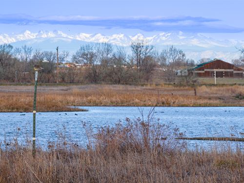 Water And Mountain Views 44 : Fort Lupton : Weld County : Colorado