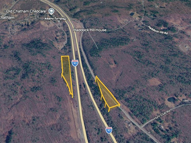 5.1 Acres in Old Chatham Two Parcel : Old Chatham : Columbia County : New York