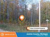 .67 Acre in Picturesque Michigan : Elmira : Antrim County : Michigan