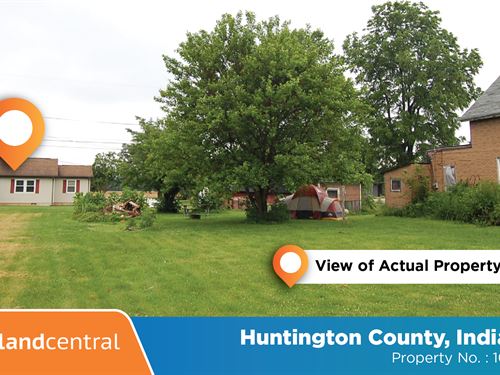 .32 Acre-Small Farming Community : Andrews : Huntington County : Indiana