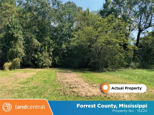 .12 Acre, Charming Neighborhood : Hattiesburg : Forrest County : Mississippi