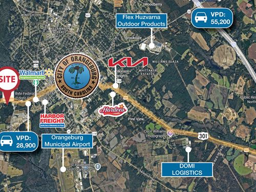 Orangeburg Development Opportunity : Orangeburg : South Carolina