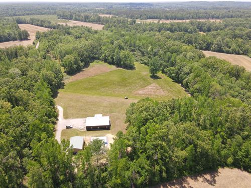 Country Estate, Creek, Woods, Field : Adamsville : Hardin County : Tennessee