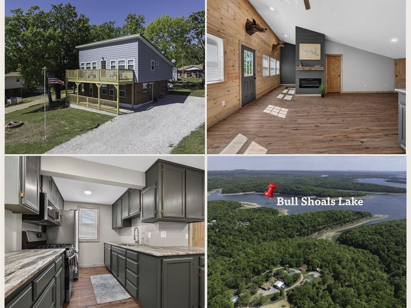 Bull Shoals Lake Home for Sale : Isabella : Ozark County : Missouri