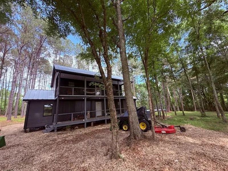 Home on 48.84 Acres, Fortenberry : Tylertown : Walthall County : Mississippi