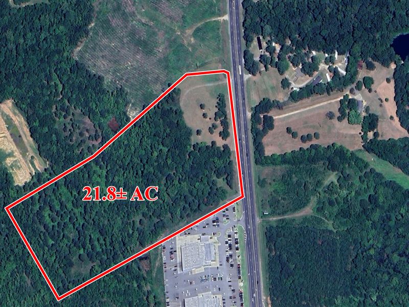 For Sale, 21.8+/- Acres : Milledgeville : Baldwin County : Georgia
