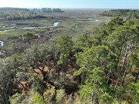 3.45 Ac Marshfront Homesite : Waverly : Camden County : Georgia