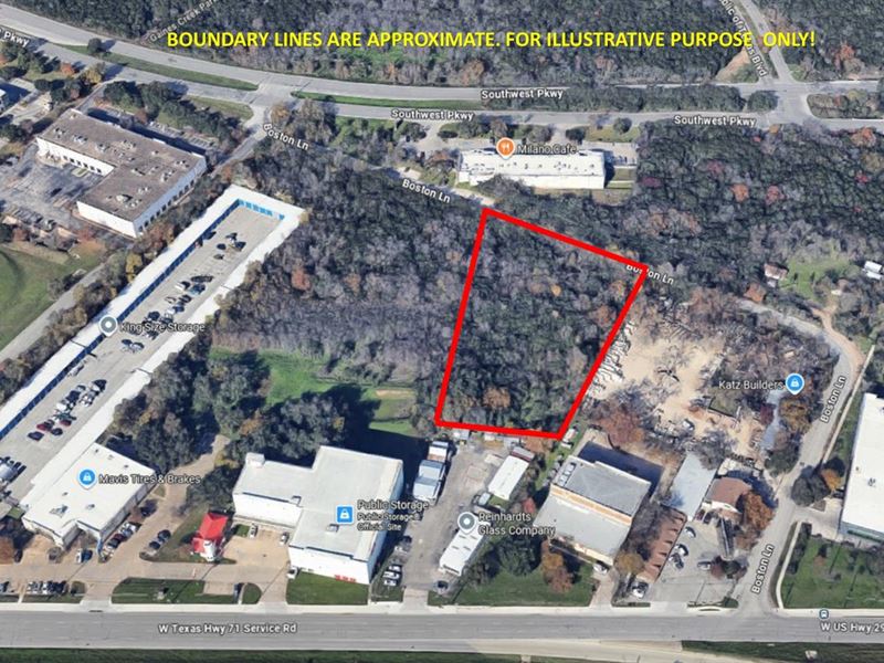 1.998 Acres Prime US 290 & Mopac : Austin : Travis County : Texas