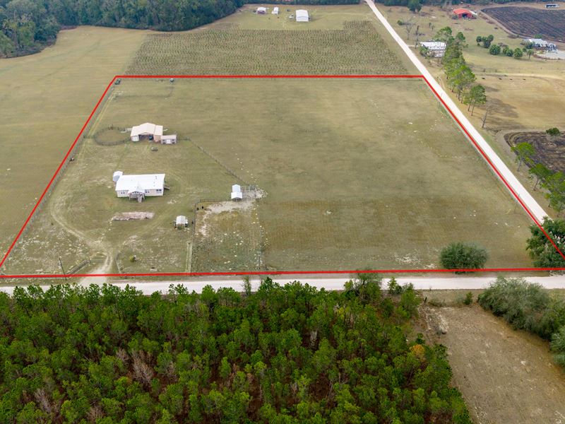 Beautiful Home Ready for Animals : O'brien : Suwannee County : Florida