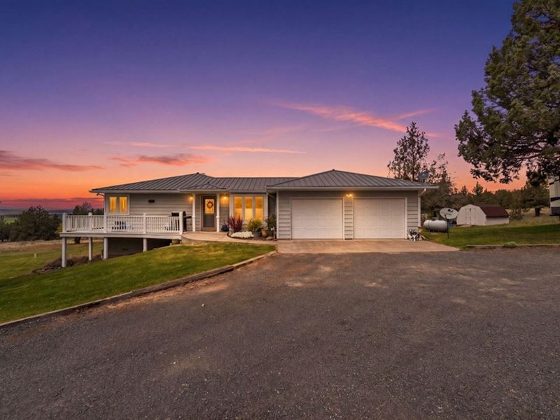 1700+ Sq. Ft. Home on 20 Acres : Merrill : Klamath County : Oregon