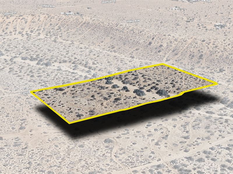 Serene Spacious Land Opportunity : Yucca Valley : San Bernardino County : California